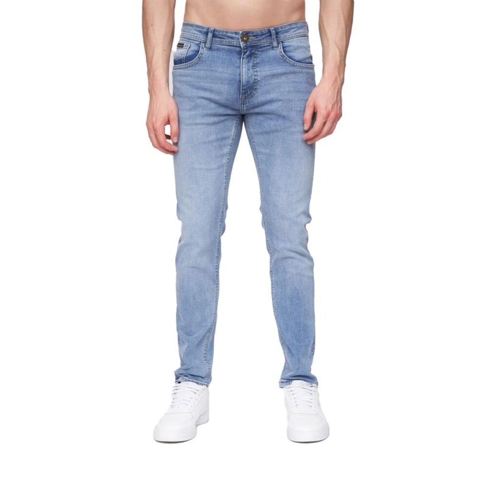 Henleys Mens Mayhen Slim Jeans / Light Wash